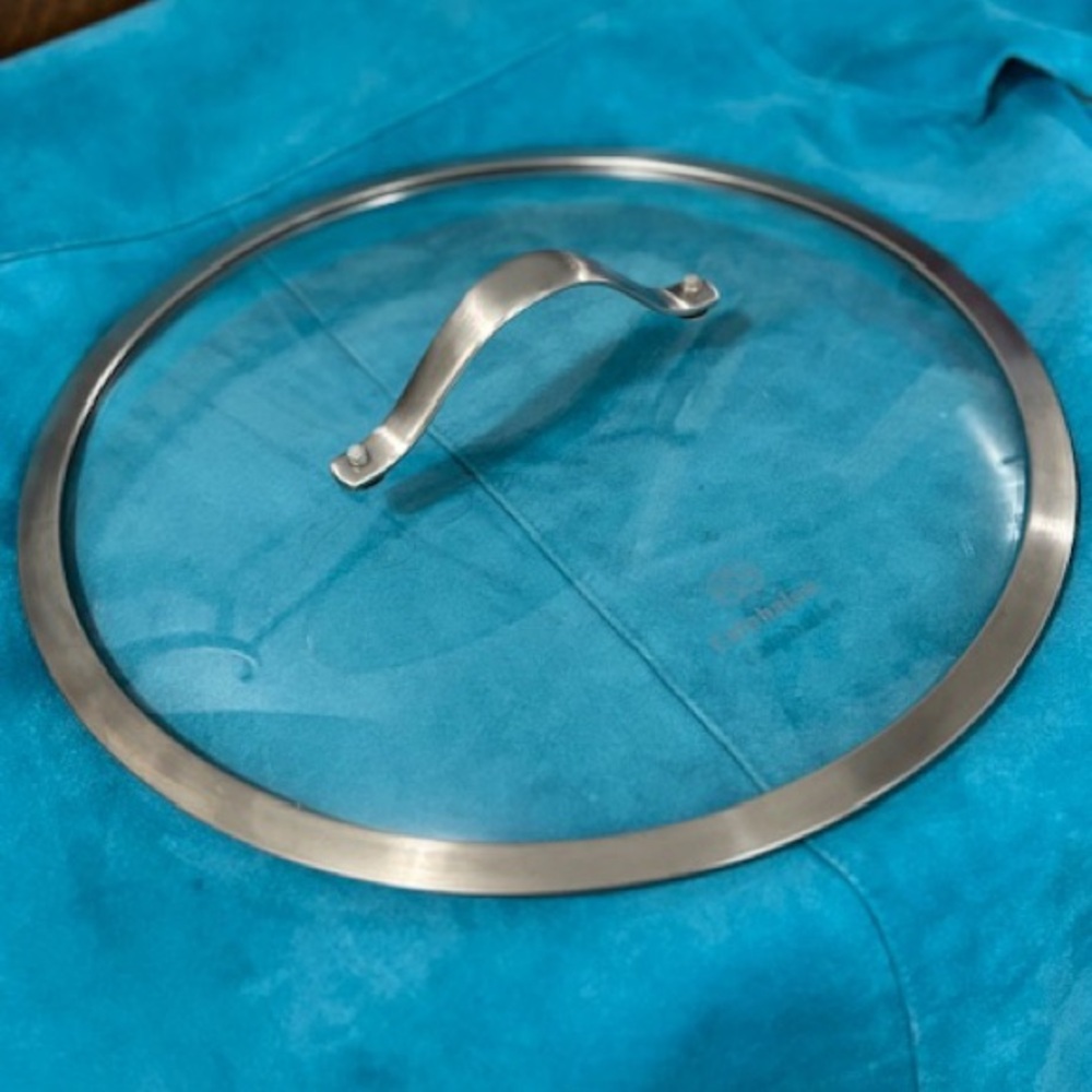 Calphalon Replacement Lid 12 1/2” rim / 11.75” Inner Rim Stainless Handles